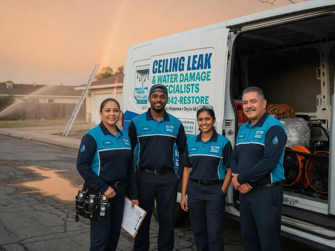 Ceiling Leak Cleanup company in Busby, MT