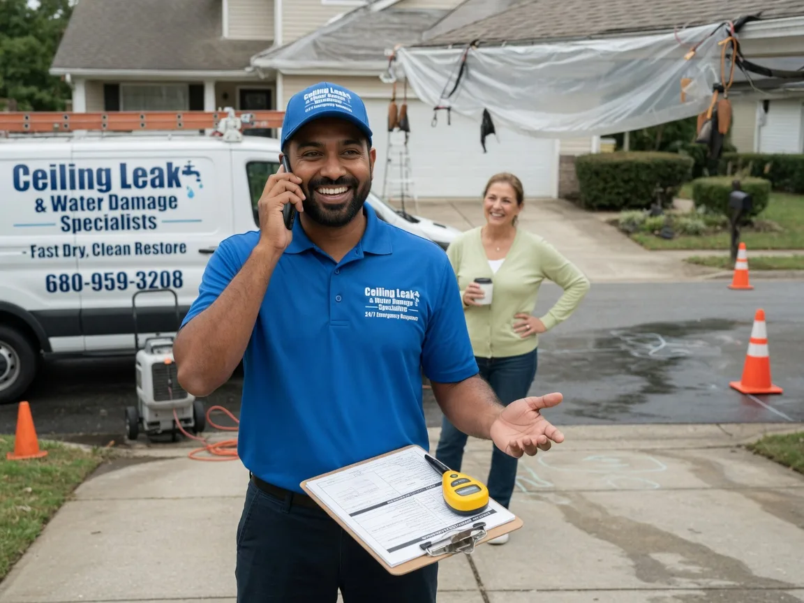 Ceiling Leak Cleanup Busby, MT FAQs